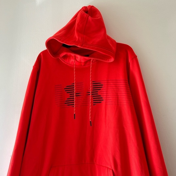 Under Armour Men's Bold orange Hoodie - Picture 4 of 12